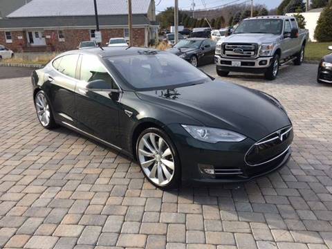 2013 Tesla Model S for sale at Shedlock Motor Cars LLC in Warren NJ