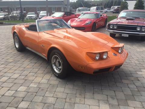 1974 Chevrolet Corvette for sale at Shedlock Motor Cars LLC in Warren NJ