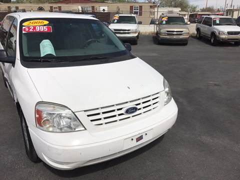 2006 Ford Freestar for sale at Os'Cars Motors in El Paso TX