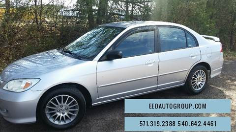 2005 Honda Civic for sale at EED Auto Group in Fredericksburg VA