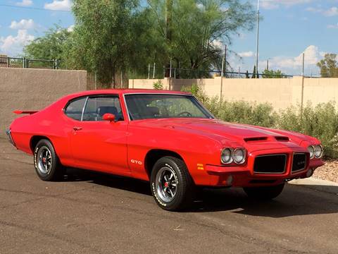 1971 Pontiac GTO for sale at Scottsdale Collector Car Sales in Tempe AZ
