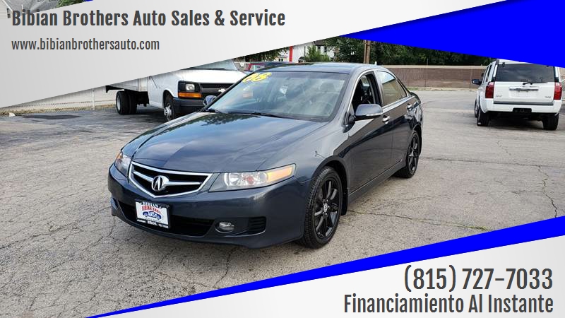 2008 Acura TSX for sale at Bibian Brothers Auto Sales & Service in Joliet IL