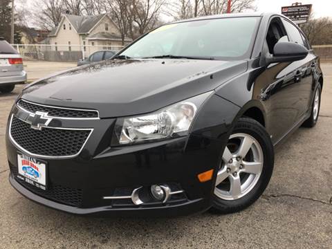 2013 Chevrolet Cruze for sale at Bibian Brothers Auto Sales & Service in Joliet IL