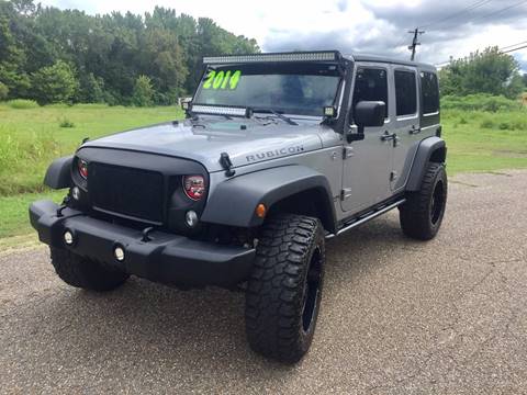 2014 Jeep Wrangler Unlimited for sale at McAllister's Auto Sales LLC in Van Buren AR