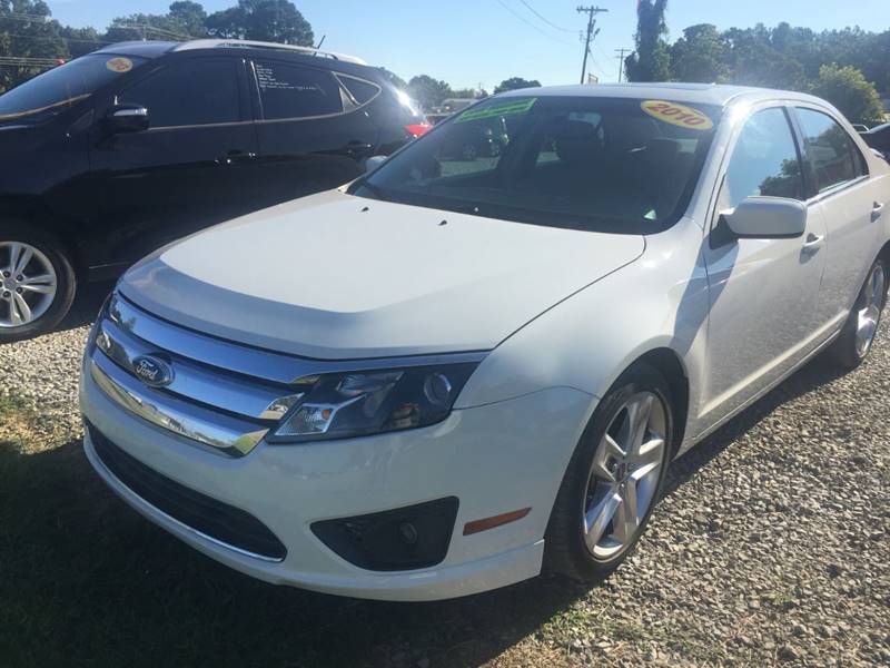2010 Ford Fusion for sale at McAllister's Auto Sales LLC in Van Buren AR
