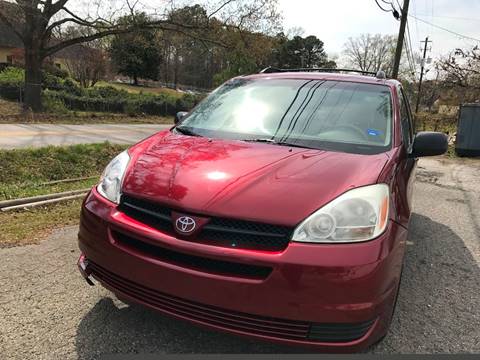 2004 Toyota Sienna for sale at Affordable Dream Cars in Lake City GA