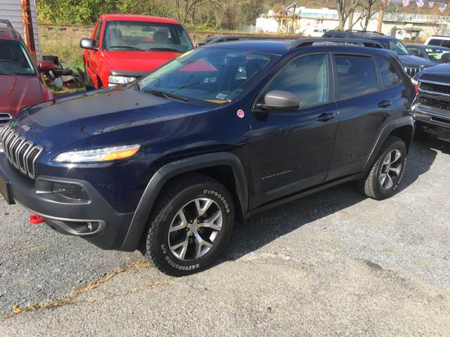 2014 Jeep Cherokee for sale at George's Used Cars Inc in Orbisonia PA