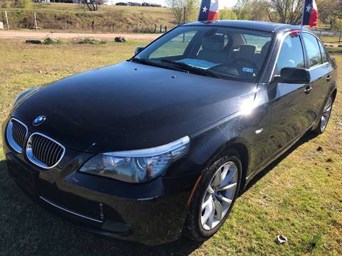 2010 BMW 5 Series for sale at JACOB'S AUTO SALES in Kyle TX