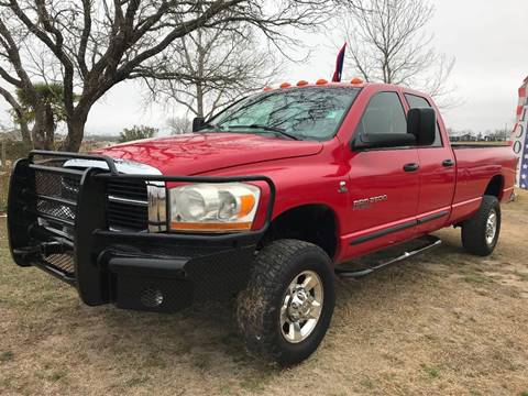2006 Dodge Ram Pickup 2500 for sale at JACOB'S AUTO SALES in Kyle TX
