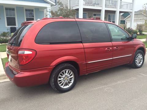 2002 Chrysler Town and Country for sale at JACOB'S AUTO SALES in Kyle TX
