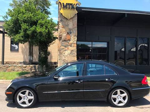 2009 Mercedes-Benz E-Class for sale at MTK Trades in Richmond VA