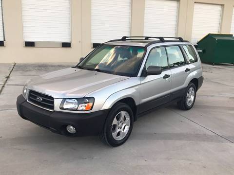 2003 Subaru Forester for sale at EUROPEAN AUTO ALLIANCE LLC in Coral Springs FL
