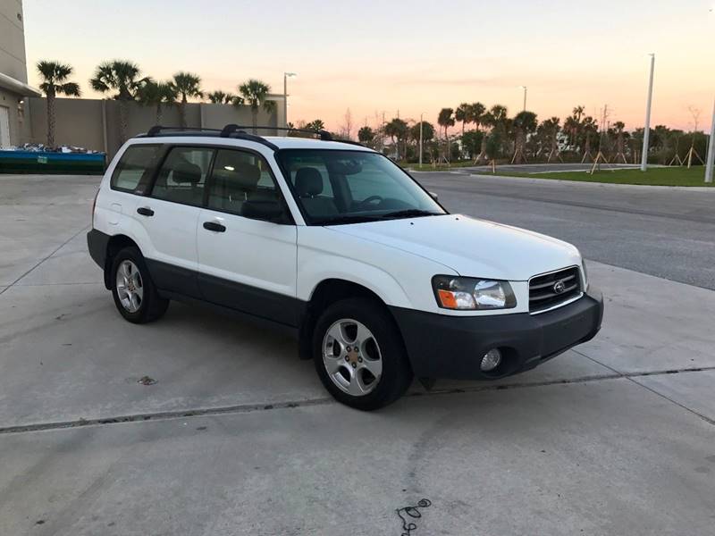 2004 Subaru Forester for sale at EUROPEAN AUTO ALLIANCE LLC in Coral Springs FL