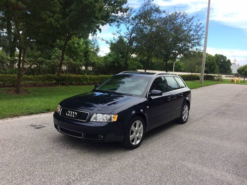 2004 Audi A4 for sale at EUROPEAN AUTO ALLIANCE LLC in Coral Springs FL