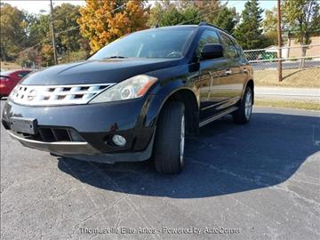2003 Nissan Murano for sale at Thomasville Elite Autos in Thomasville NC