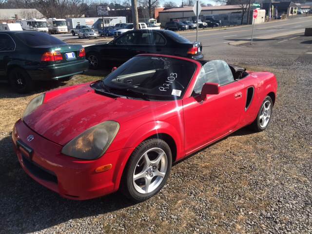 2001 Toyota MR2 Spyder for sale at Global Imports of Dalton LLC in Dalton GA