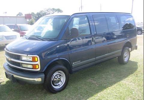 2002 Chevrolet Express Passenger for sale at Barrett's Automart in Angier NC