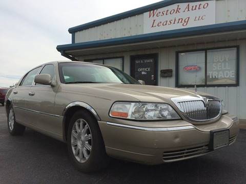 2009 Lincoln Town Car for sale at Westok Auto Leasing in Weatherford OK