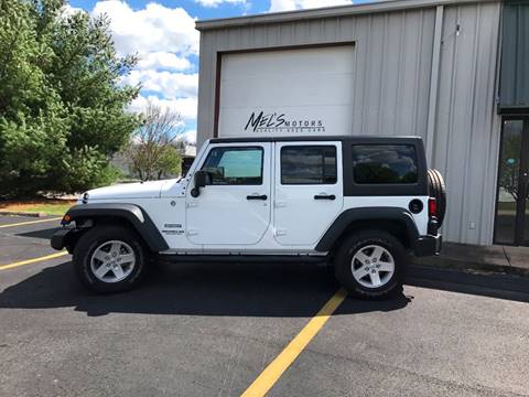 2015 Jeep Wrangler Unlimited for sale at Mel's Motors in Nixa MO