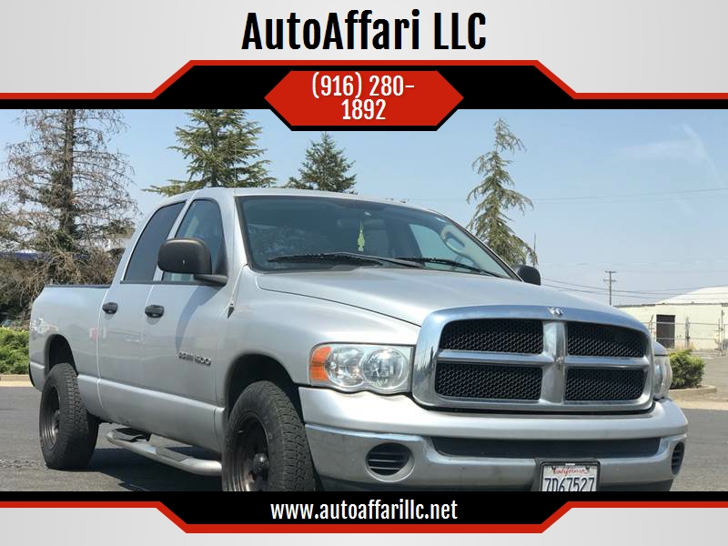 2004 Dodge Ram Pickup 1500 for sale at AutoAffari LLC in Sacramento CA