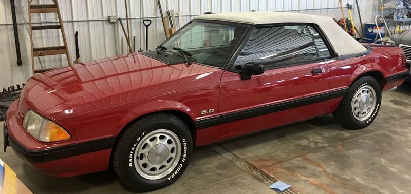 1989 Ford Mustang for sale at Gary Miller's Classic Auto in El Paso IL