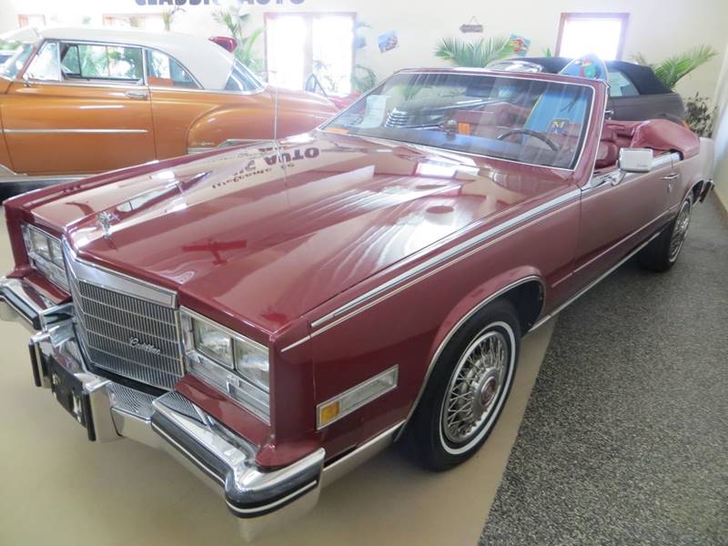 1984 Cadillac Eldorado Biarritz for sale at Gary Miller's Classic Auto in El Paso IL