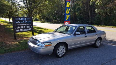2005 Mercury Grand Marquis for sale at LMJ AUTO AND MUSCLE in York PA