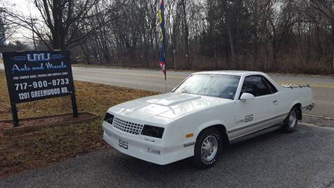1987 Chevrolet El Camino for sale at LMJ AUTO AND MUSCLE in York PA