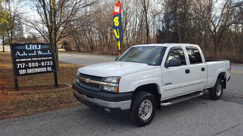 2006 Chevrolet Silverado 2500HD for sale at LMJ AUTO AND MUSCLE in York PA