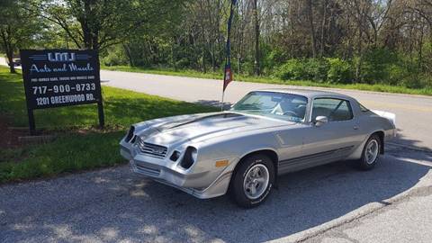 1980 Chevrolet Camaro for sale at LMJ AUTO AND MUSCLE in York PA