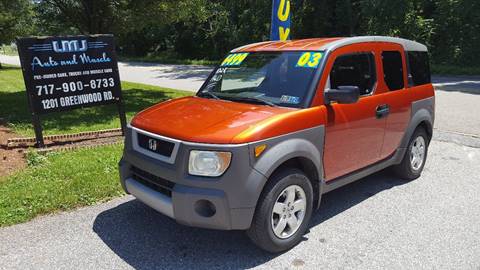 2003 Honda Element for sale at LMJ AUTO AND MUSCLE in York PA