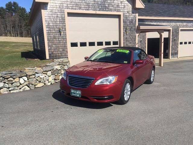 2012 Chrysler 200 Convertible for sale at United Auto in Belfast ME