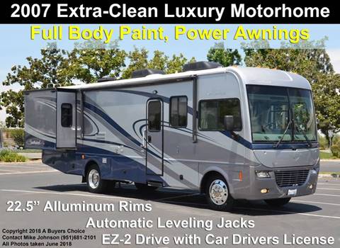 2007 Fleetwood Soutwind 32VS Premium ClassA for sale at A Buyers Choice in Jurupa Valley CA