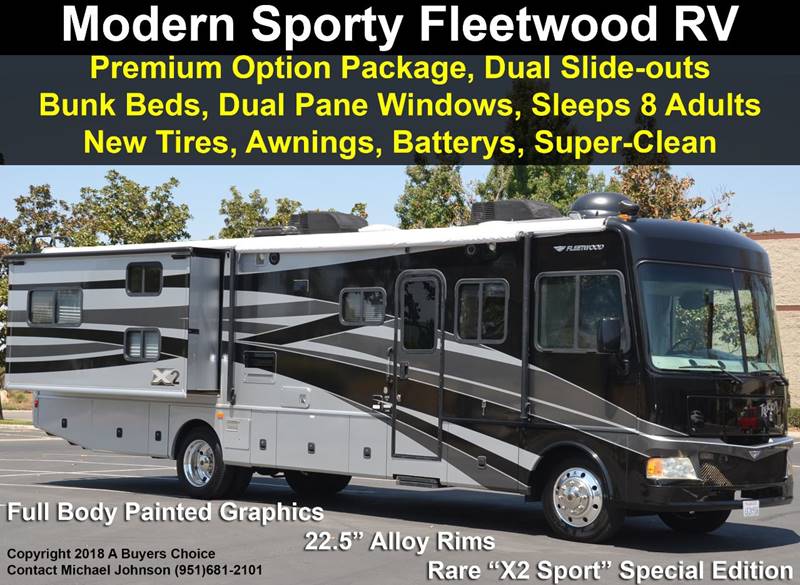2008 Fleetwood Terra LX (X2 Sports Edition) for sale at A Buyers Choice in Jurupa Valley CA