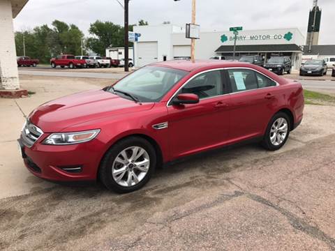 2012 Ford Taurus for sale at BARRY MOTOR COMPANY in Danbury IA