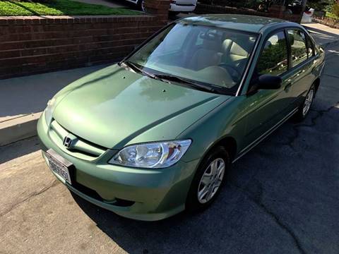 2004 Honda Civic for sale at Quality Car Sales in Whittier CA