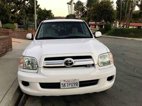 2005 Toyota Sequoia for sale at Quality Car Sales in Whittier CA