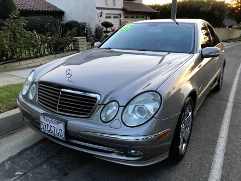 2005 Mercedes-Benz E-Class for sale at Quality Car Sales in Whittier CA