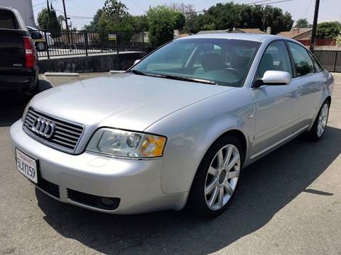 2004 Audi A6 for sale at Quality Car Sales in Whittier CA