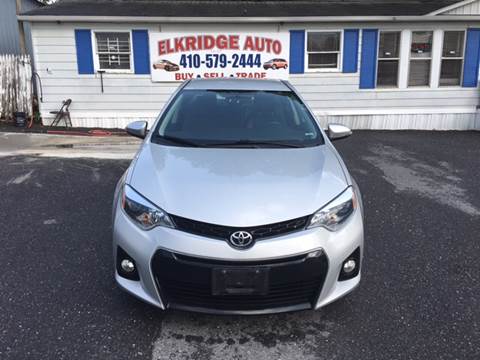 2014 Toyota Corolla for sale at Elkridge Auto in Elkridge MD