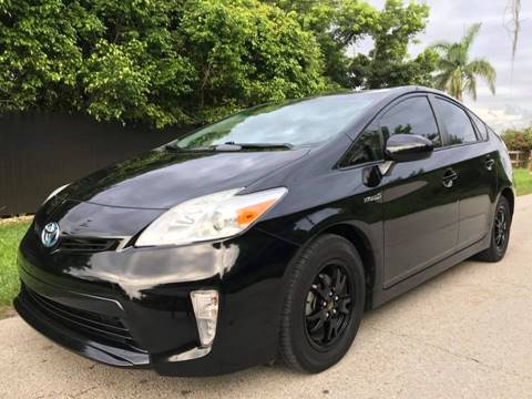 2012 Toyota Prius for sale at No Limits Autosales FL llc in Miami FL