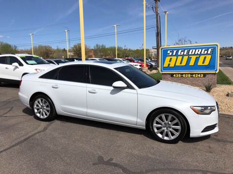 2014 Audi A6 for sale at St George Auto Gallery in Saint George UT