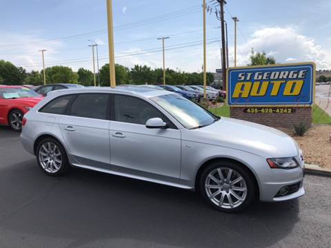 2012 Audi A4 for sale at St George Auto Gallery in Saint George UT