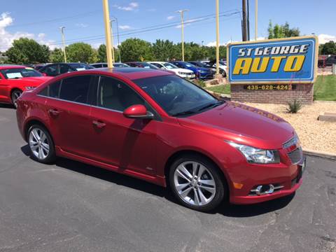 2014 Chevrolet Cruze for sale at St George Auto Gallery in Saint George UT