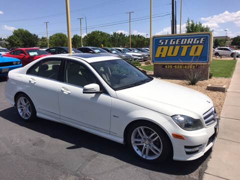 2012 Mercedes-Benz C-Class for sale at St George Auto Gallery in Saint George UT