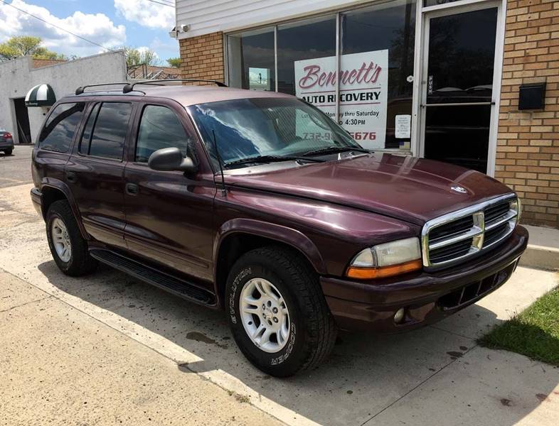 2003 Dodge Durango SLT 4WD 4dr SUV In Neptune NJ - Bennett's Auto Sales