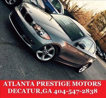 2010 BMW 1 Series for sale at Atlanta Prestige Motors in Decatur GA