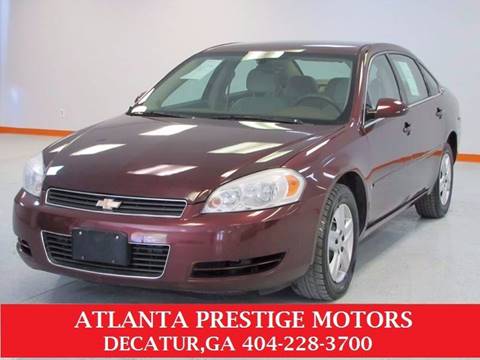2007 Chevrolet Impala for sale at Atlanta Prestige Motors in Decatur GA