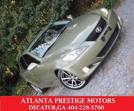 2008 Lexus IS 250 for sale at Atlanta Prestige Motors in Decatur GA