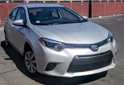 2016 Toyota Corolla for sale at CASH OR PAYMENTS AUTO SALES in Las Vegas NV